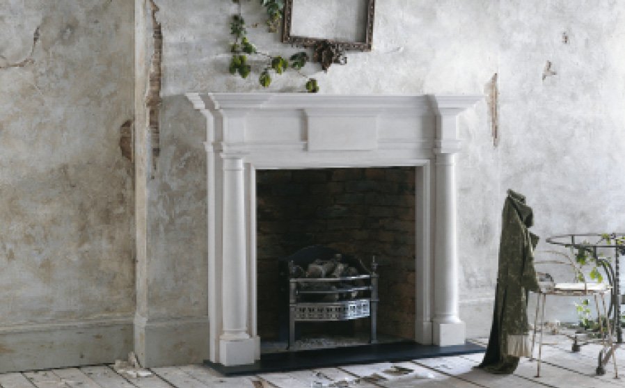 White Marble Fireplaces