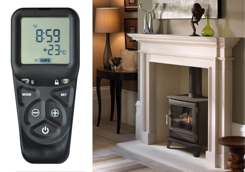 Remote control deals gas fire