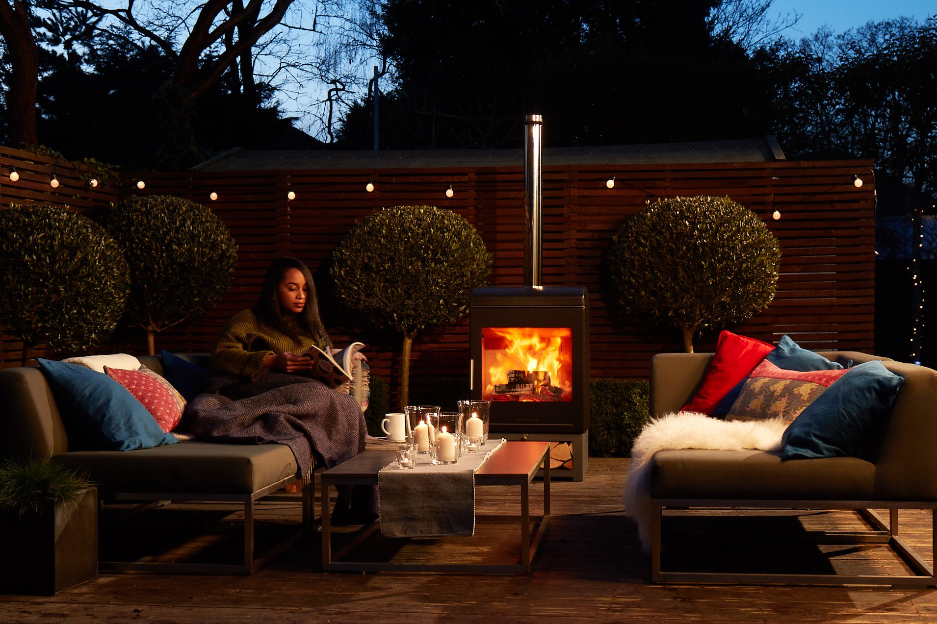 Lagom and Hygge gardens: bringing the cosy night in, outside