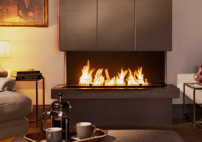 🔥 Bioethanol fireplace, does it warm or just create an atmosphere? How  does it work 