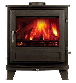 Ecodesign Ready woodburning stove in colour black